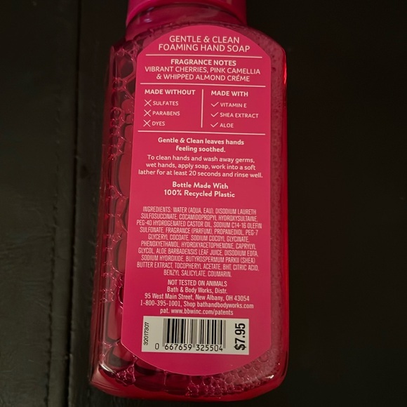 Lot of 4 Brand New Bath & Body Works Foaming Hand Soap - Fall/Winter Fragrances! - Picture 7 of 9